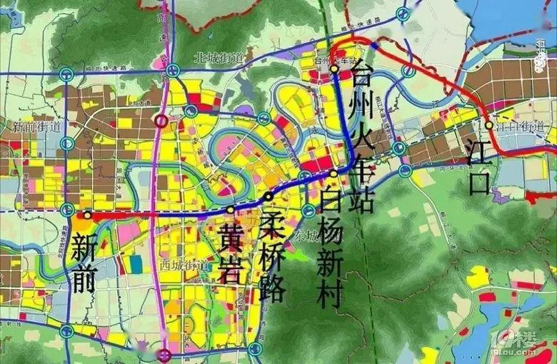 黄岩地铁线路图片