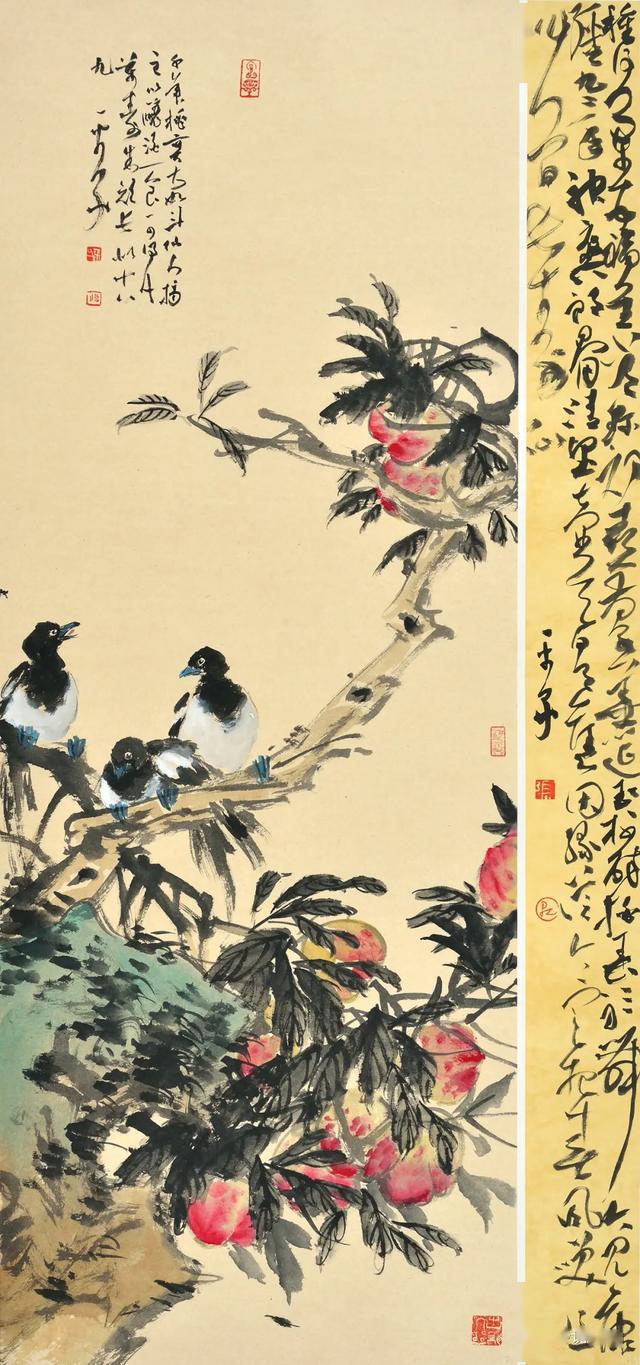 飞鸟相与还张平子花鸟作品清赏