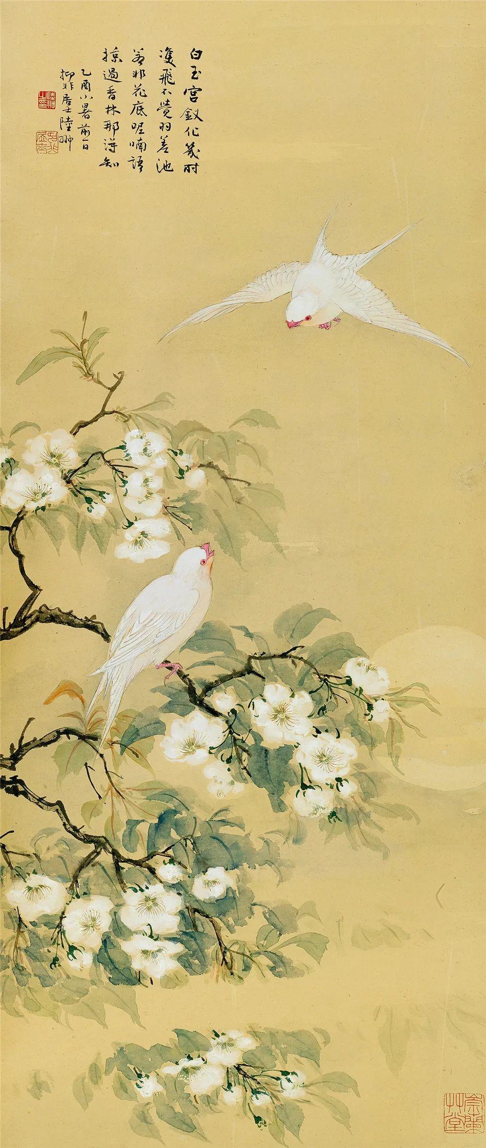 古今名家画梨花优雅芬芳