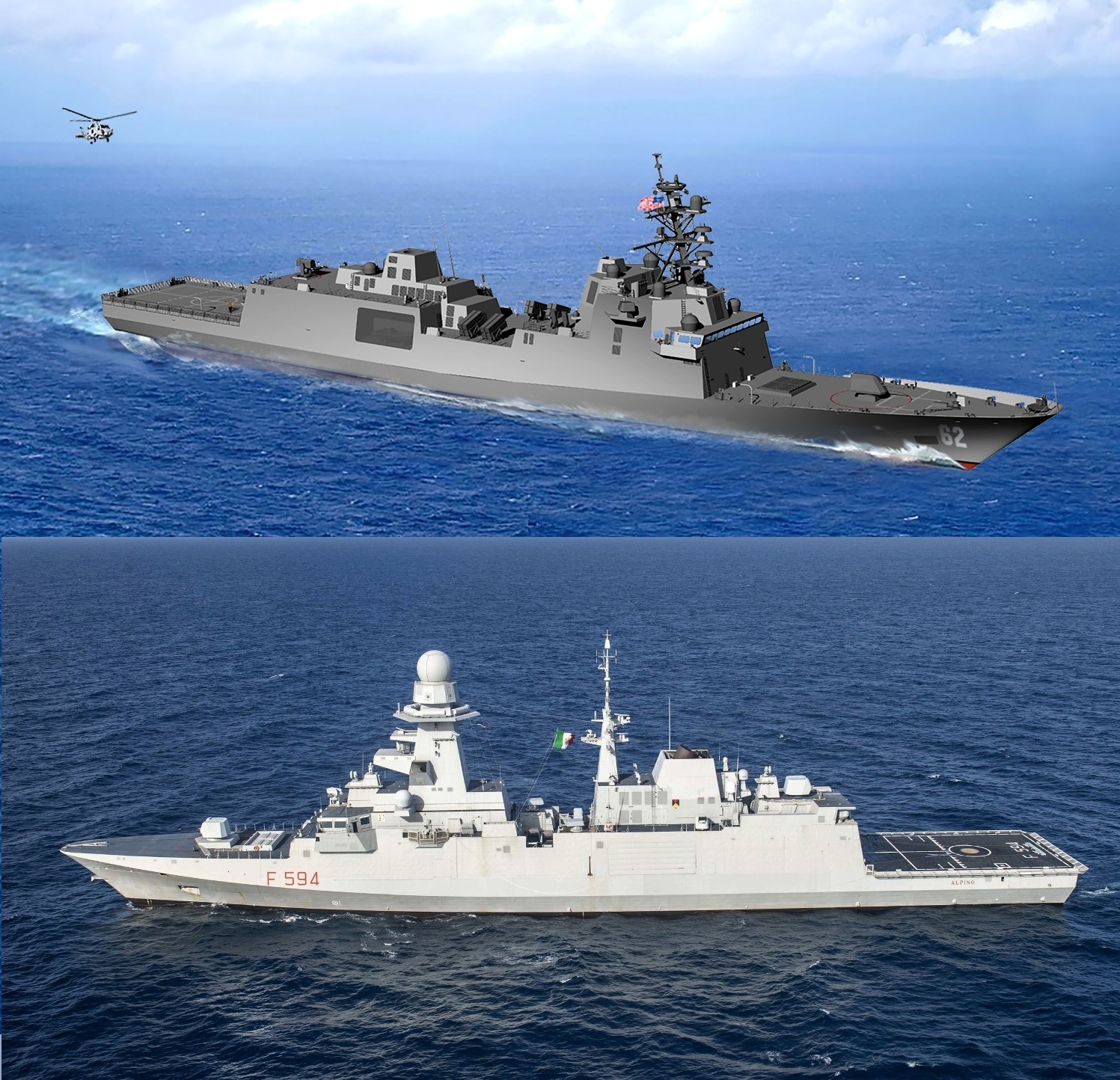 与052d改进型争高下美国海军新一代护卫舰ffgx项目确定开工建造