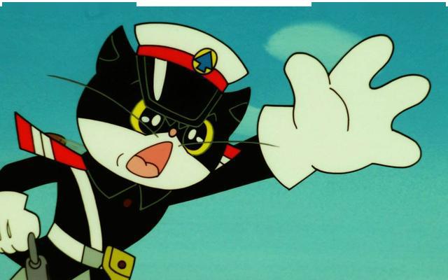 黑猫警长动画人物图片图片