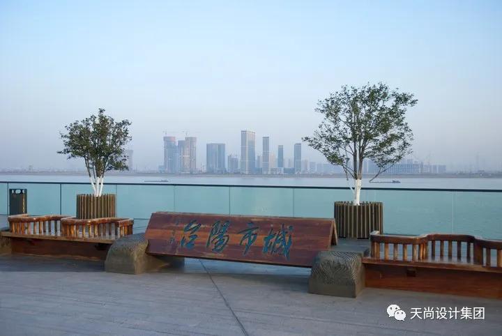 提升项目天尚设计——滨江最美网红跑道站在杭州钱江新城的城市阳台