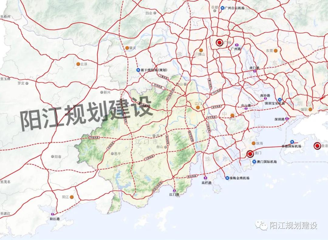 深圳至南宁高速公路经茂名阳江