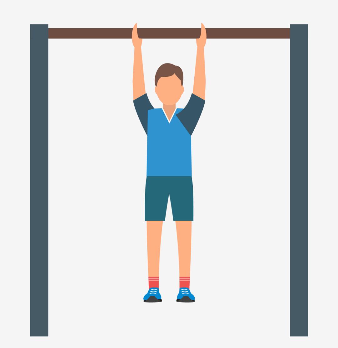 中考体育项目居家锻炼指南引体向上一分钟仰卧起坐双杠一分钟杠端跳起