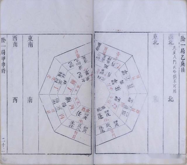 明代奇門遁甲古籍——奇門履,記錄了大量圖譜_黃帝頻