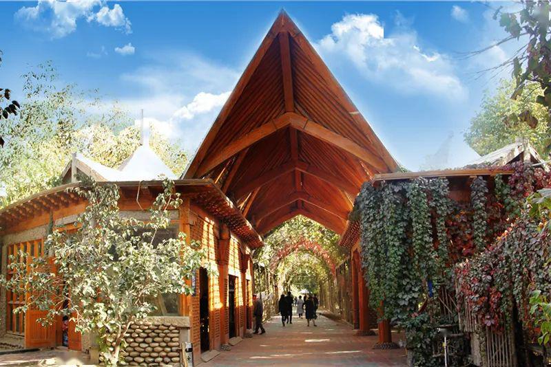 美和田巴格其核桃王公园游记