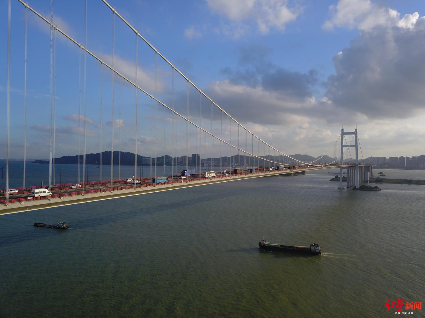 专家谈虎门大桥涡振:大桥无结构安全及耐久性问题,昨晚开完会建议可