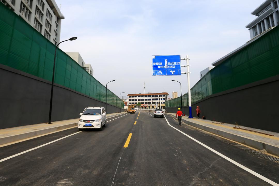 淮北这条路今日全线贯通从相山路可直达东山路