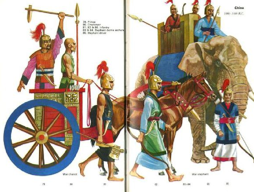 原创商朝王牌部队有多牛虽没封神演义的神仙但他们有战象兵