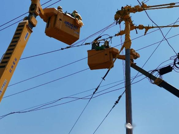 经验交流带负荷迁移耐张杆导线