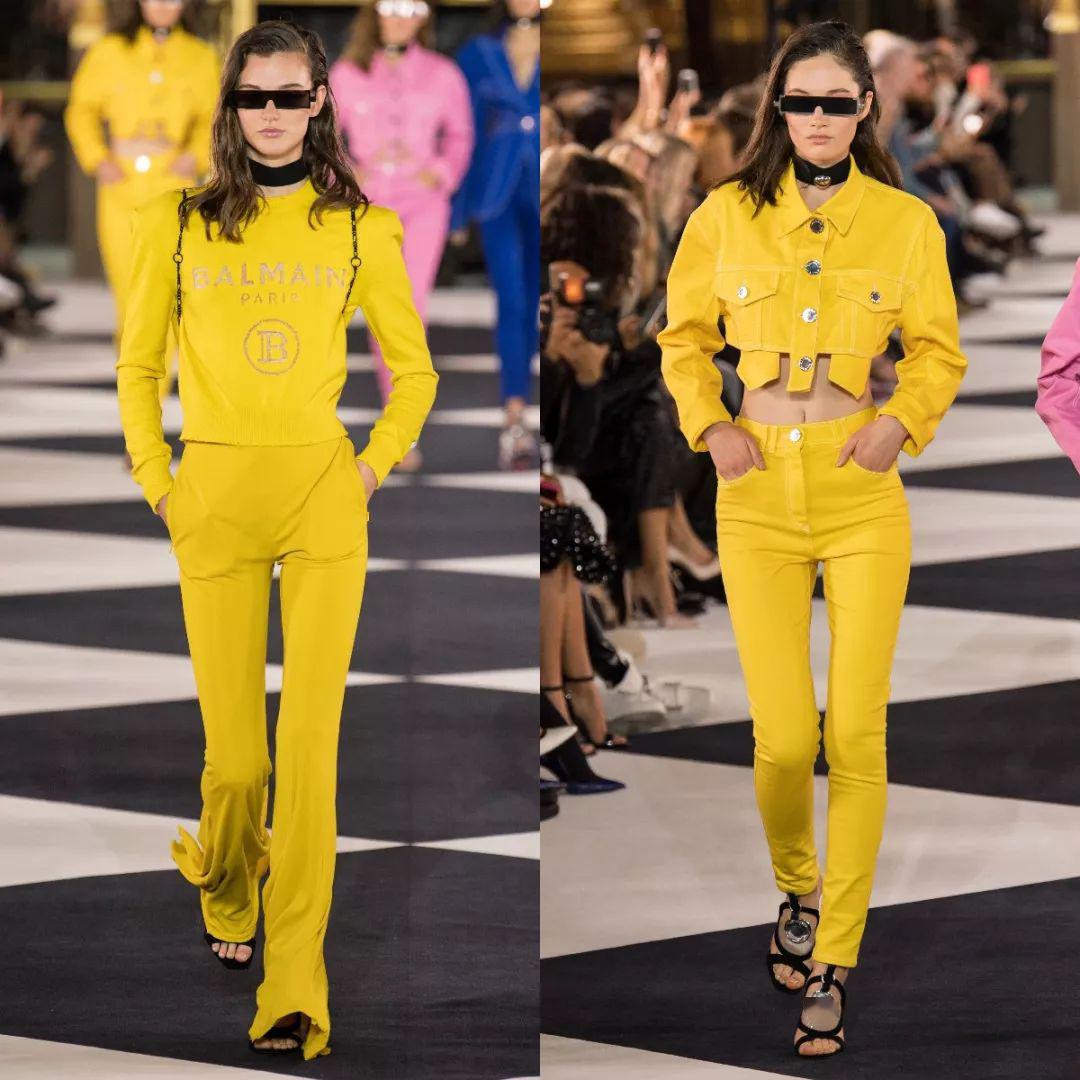 设计师们挖掘的2020流行元素balmain全占了