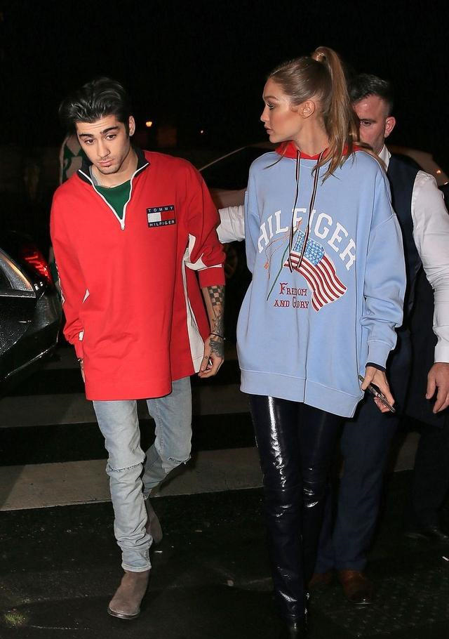 gigihadid和zaynmalik在一起的十大时尚时刻