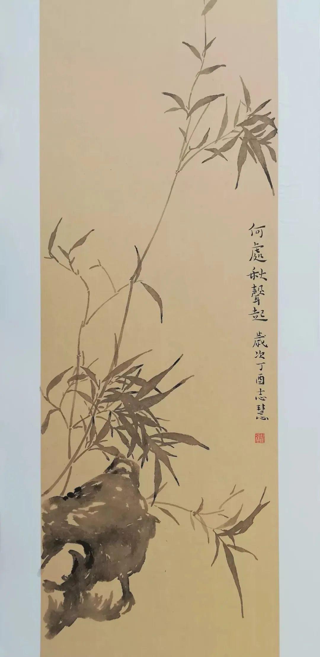 婧文没骨花卉太湖石技法班只需150元