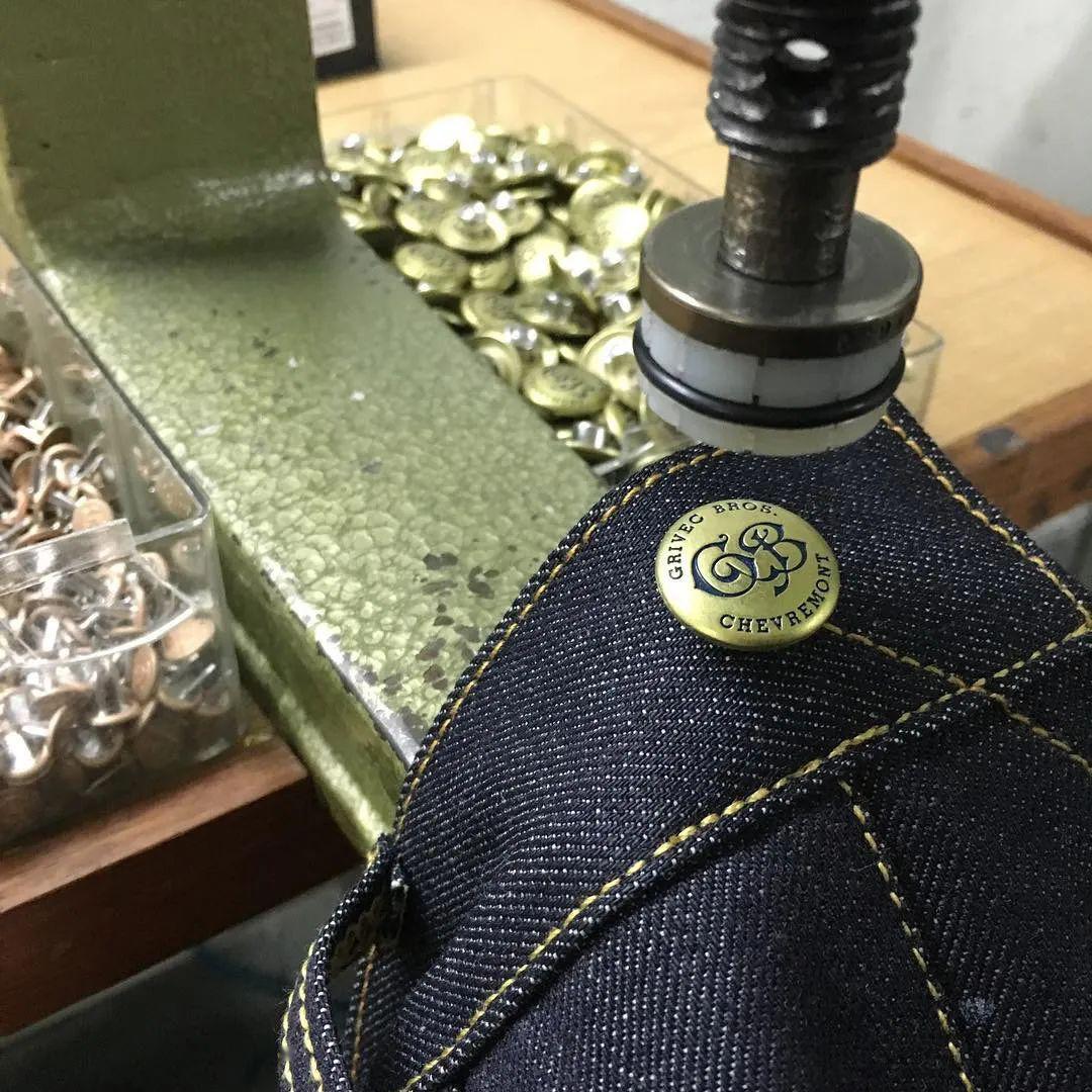 五袋款牛仔裤的生产流程_工序