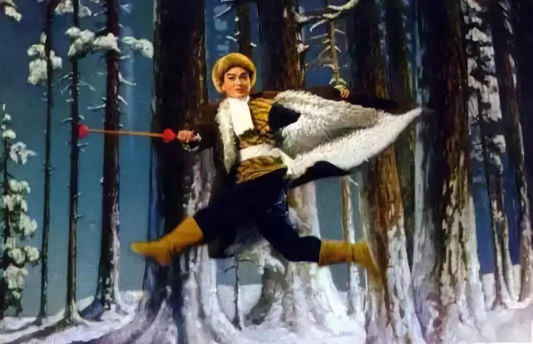 《打虎上山》是现代京剧《智取威虎山》第五场的标题.