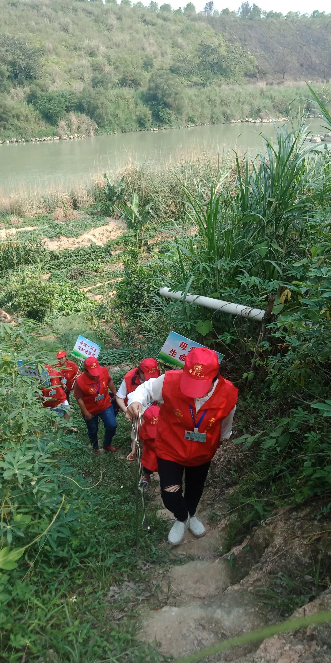 保护母亲河,下长泰义工在行动!(安义第2020-221)_河道