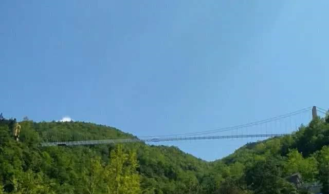 汉中市大汉山汉山田园玻璃栈道五一开放啦快来体验一把