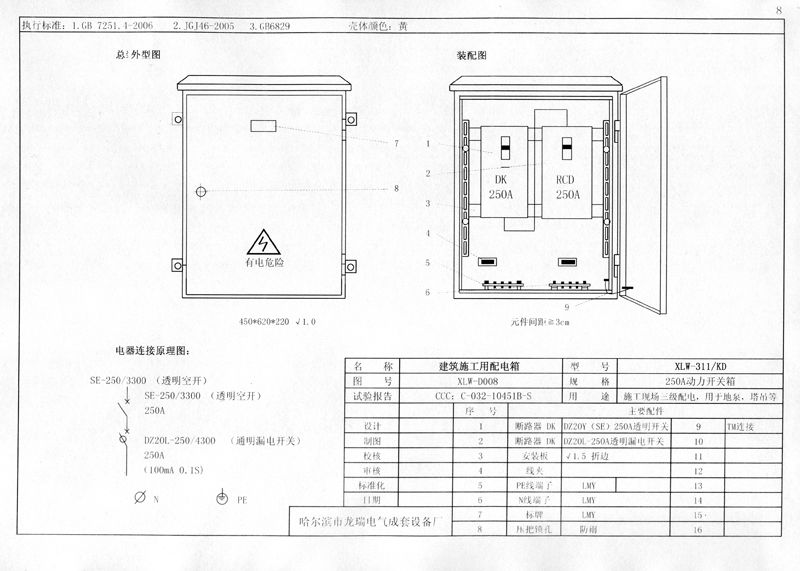 施工現場臨時用電配電箱(櫃) 標準化配置圖集,只此一份!