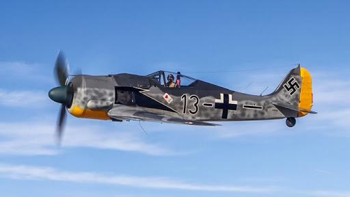 原创二战德军火力最猛的单发战斗机是哪款是2挺机枪4门机炮的fw190