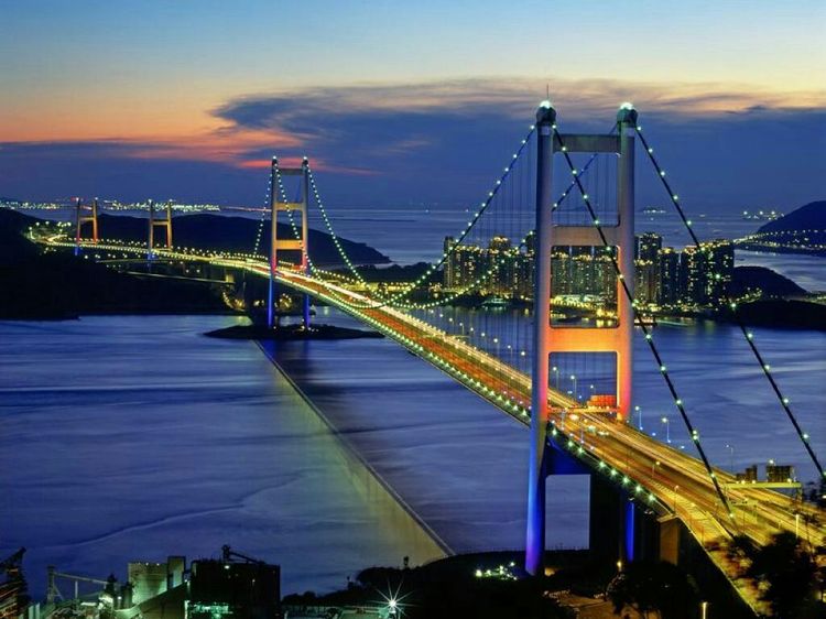 原创瞰17座全球主跨超千米的著名悬索桥