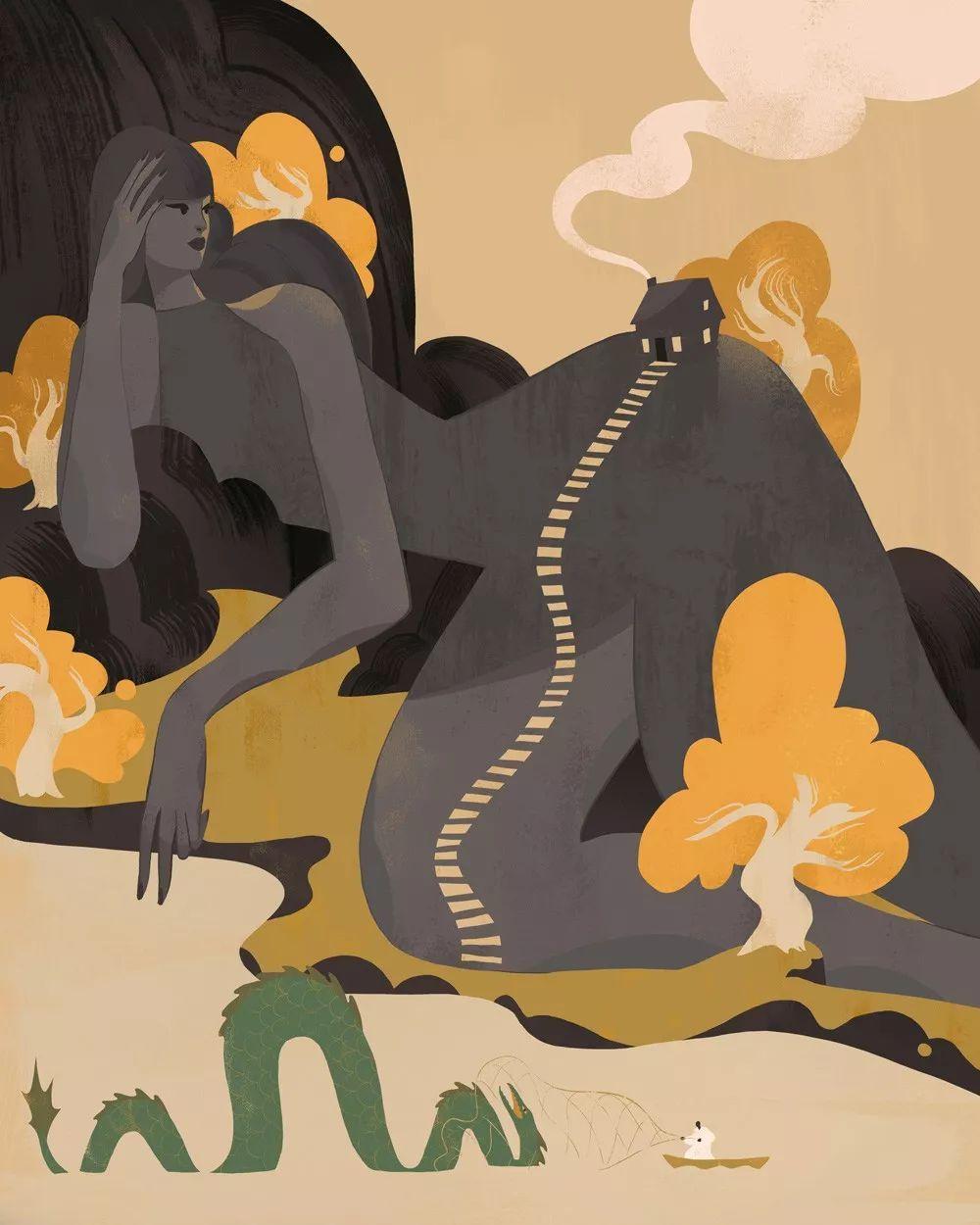 kimsalt的奇幻插画世界