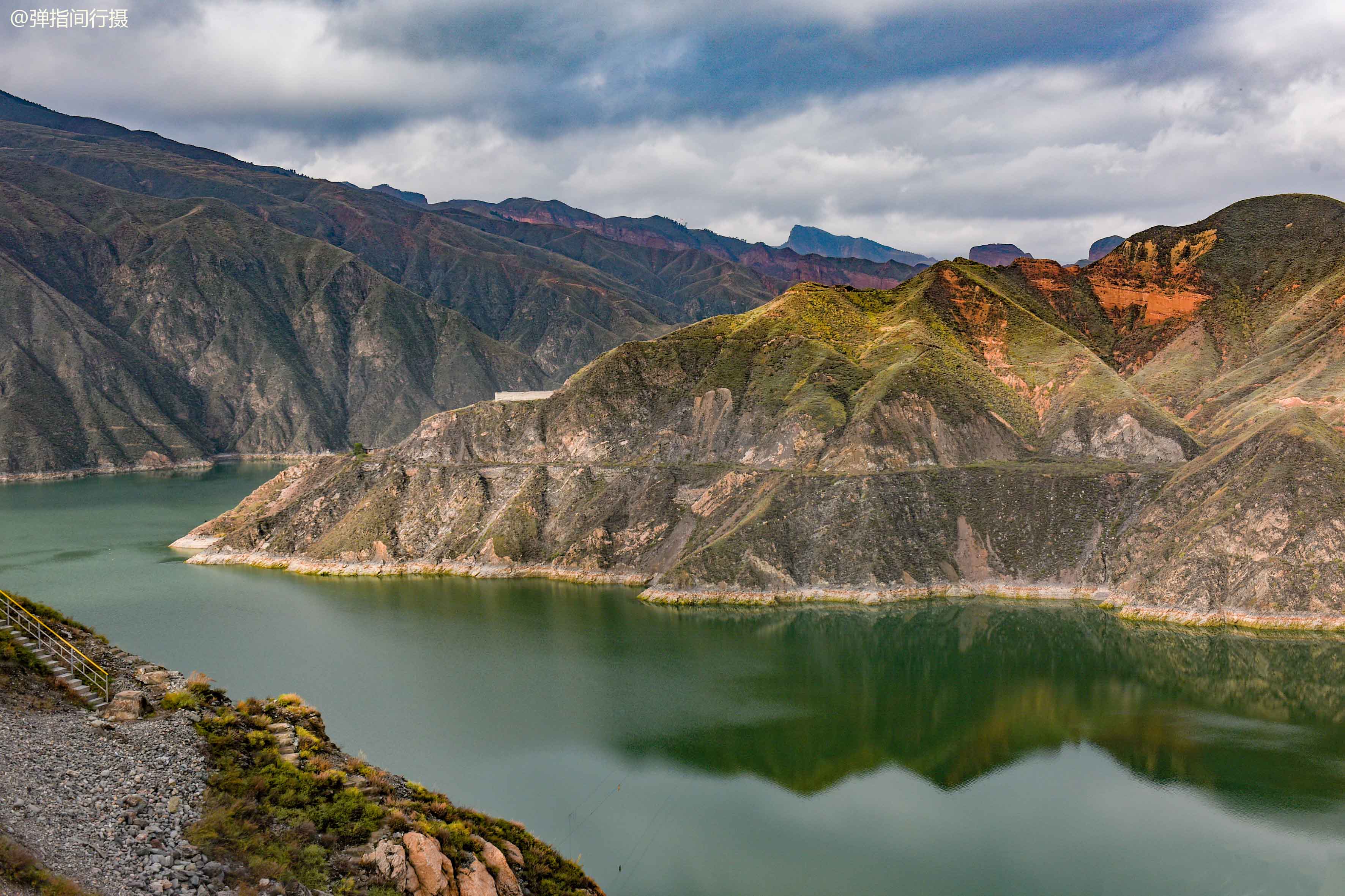 原創西北第二大水電站建在黃河之上藏著仙境般的丹山秀水美景