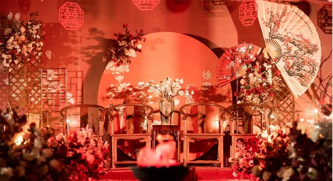 传统中国红传统中式婚礼温婉动人气场全开