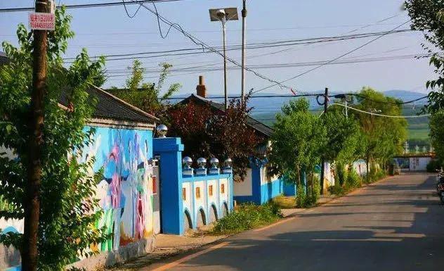 光东村实现美好生活院景