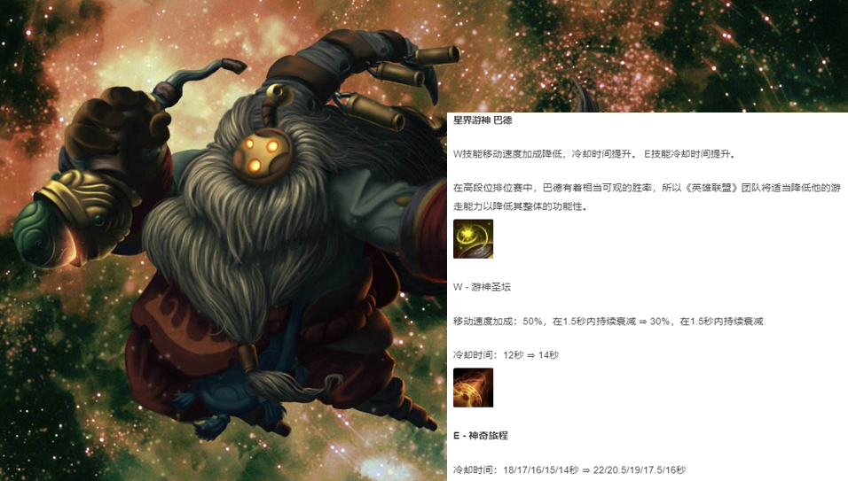 9版本将上线fpx锤石,薇恩,石头人,盲僧和船长的冠军皮肤.