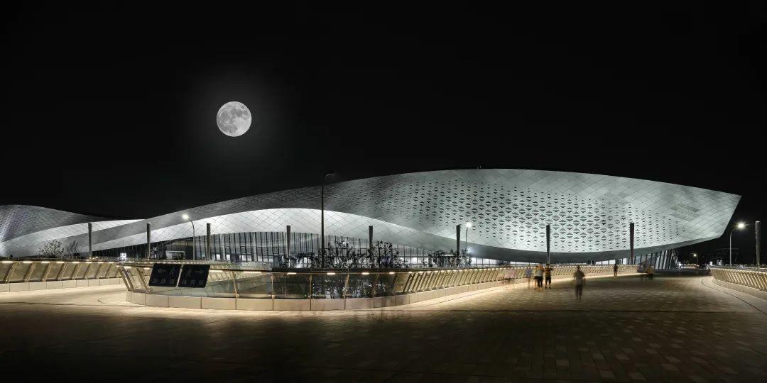 【bcw】参数化表皮设计提升都市能级的运动引擎:宁波奥体中心_建筑