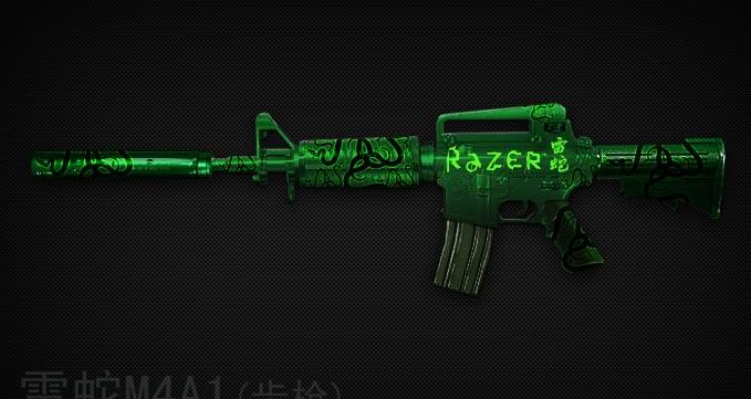 cf雷蛇m4a1真的出过吗看到武器原型赤裸裸的诱惑呀