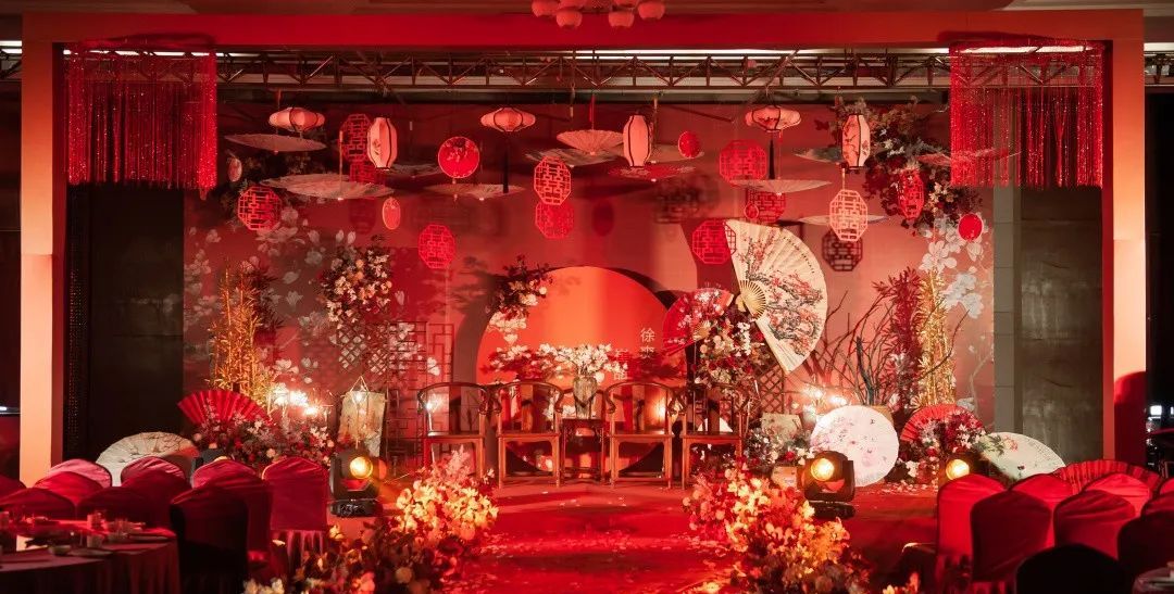 传统中国红传统中式婚礼温婉动人气场全开