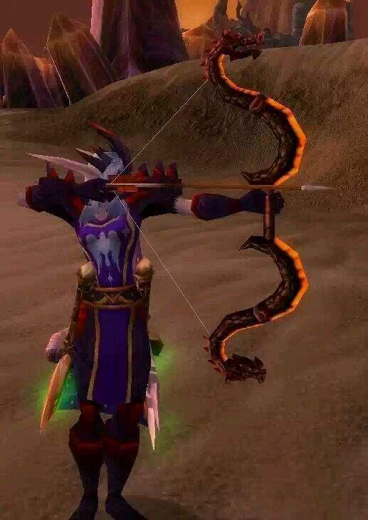 2 击心者卡拉赞最终boss"玛尔扎克王子"掉落,造型非常炫酷.