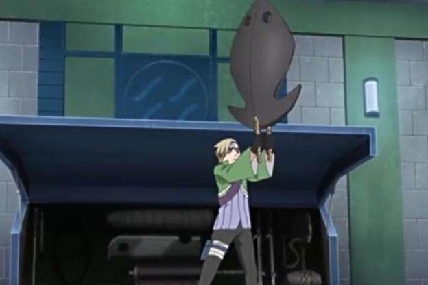 原创雾隐村实力的象征闻名忍界的七把忍刀之一能量体双刀鲆鲽