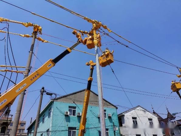 经验交流带负荷迁移耐张杆导线