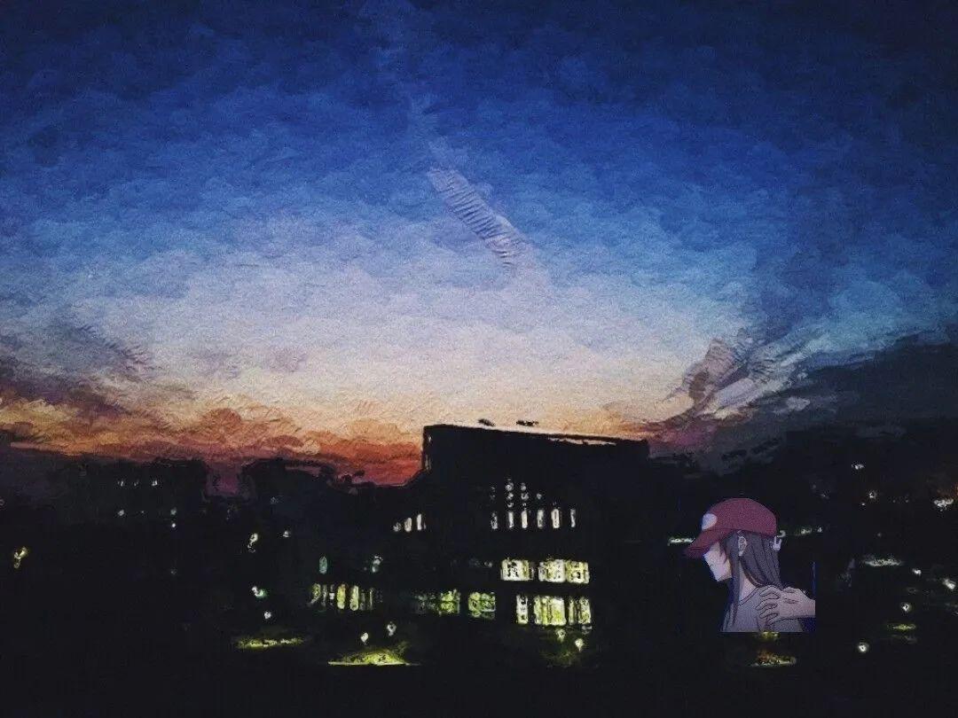 当油画里的晓庄遇上动漫会发生什么的化学反应