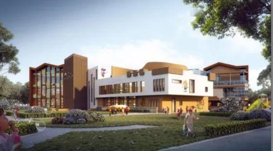 该企业成功在合肥摘得"安徽第一标"——承建天鹅湖社区波浪屋幼儿园项