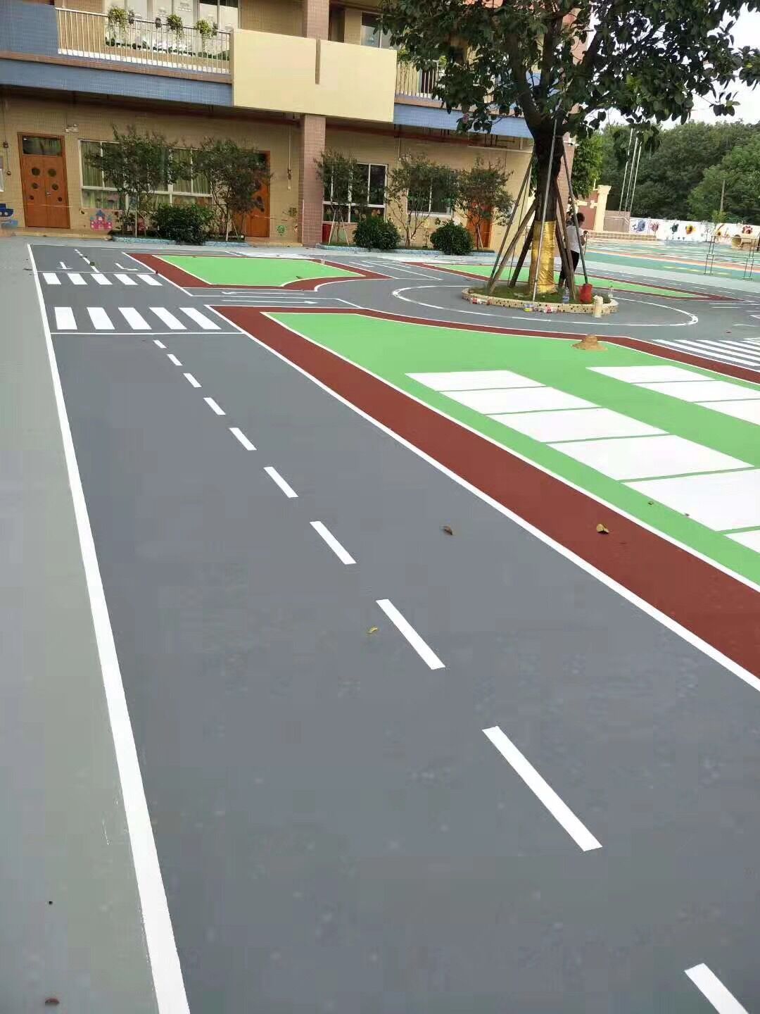 少儿儿童交通安全教育消防安全教育地面材料地板定制专用学校幼儿园