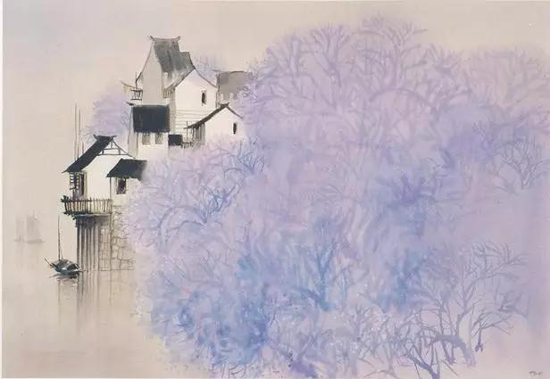 水墨画里的春天如痴如醉