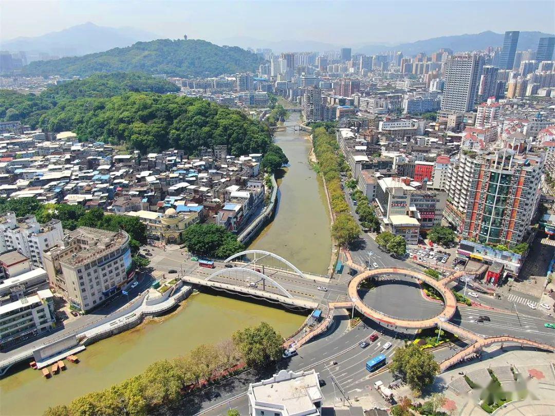 "五一"前夕,龙岩中心城区又一个滨河景观项目