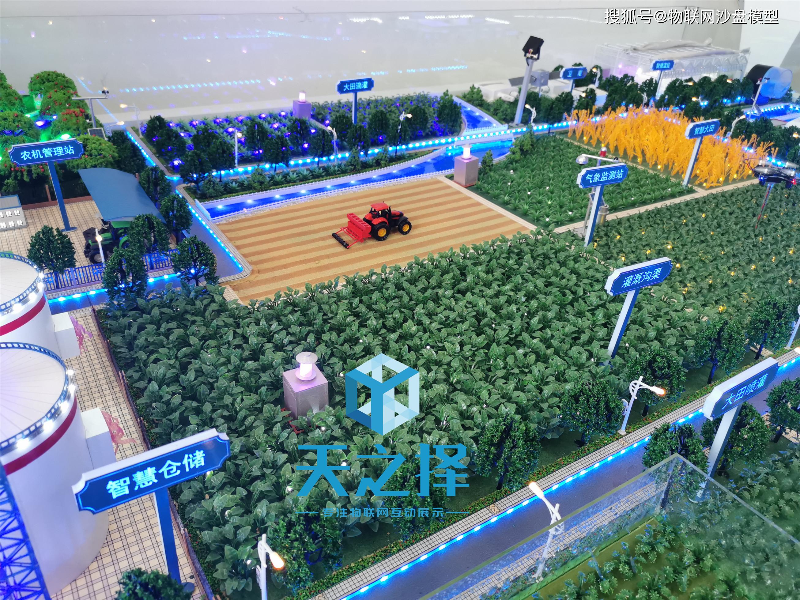 一种无线控制智慧农艺师拍沙盘,智慧农业