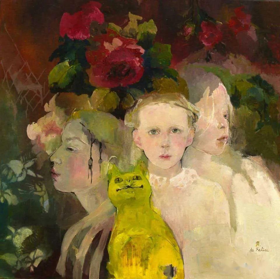 法国当代画家弗朗索瓦丝德费利斯francoisedefelice