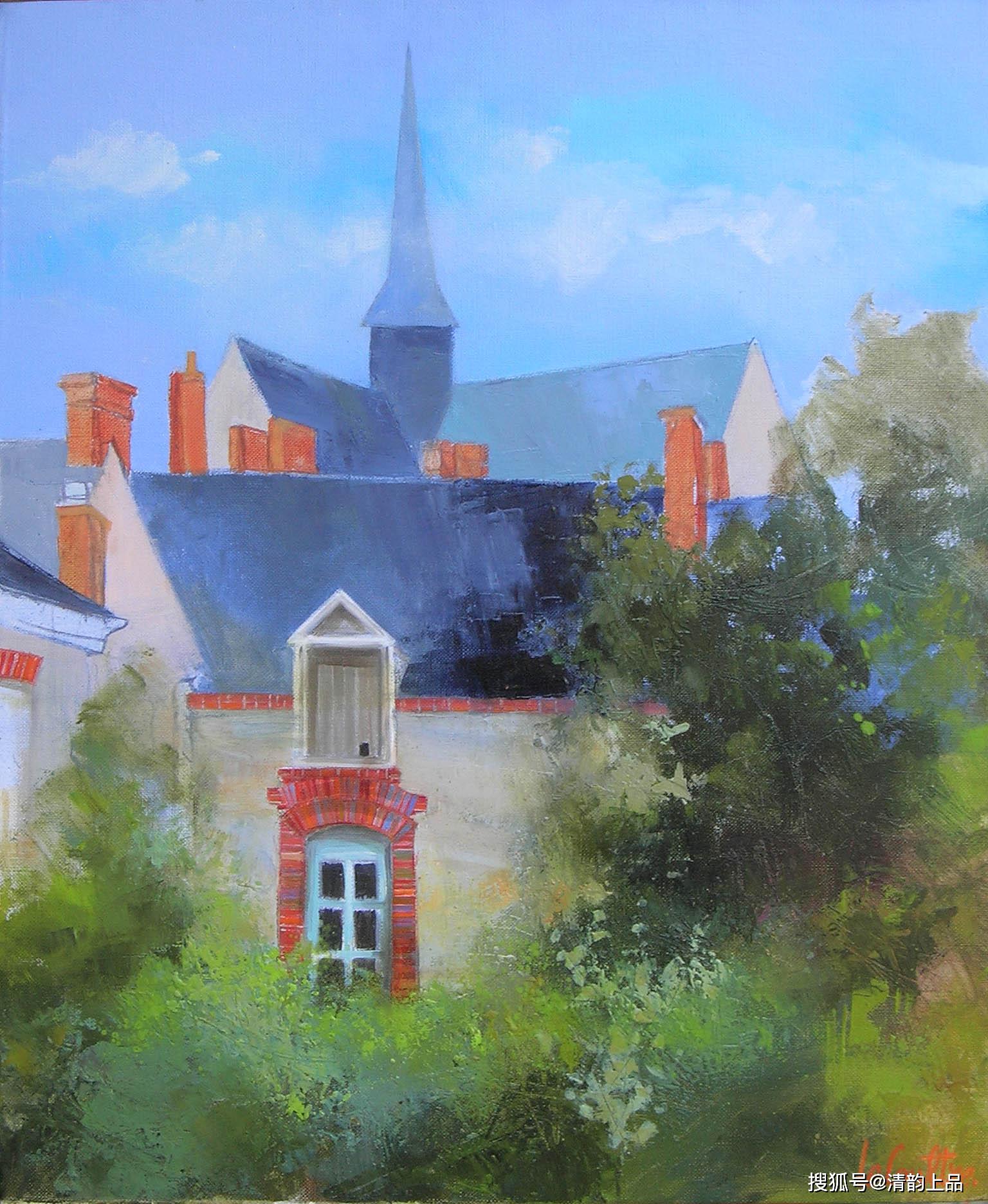 现代法式绘画作品欣赏