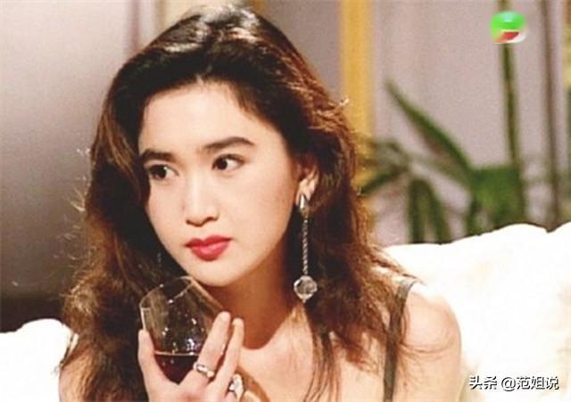 90年代大波浪 心型唇,温碧霞年轻时柔媚入骨