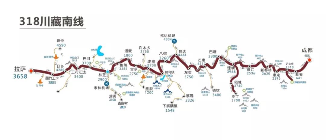 【交通管制】川藏线317与318最新实时路况总览