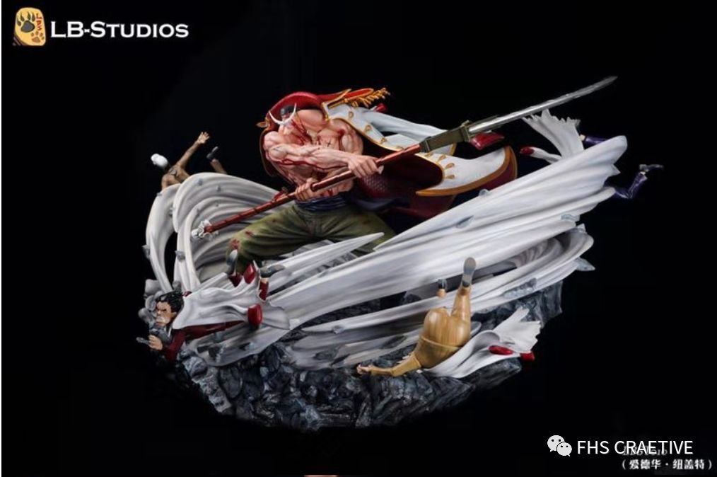 模玩图鉴*海贼王*白胡子*爱德华·纽盖特