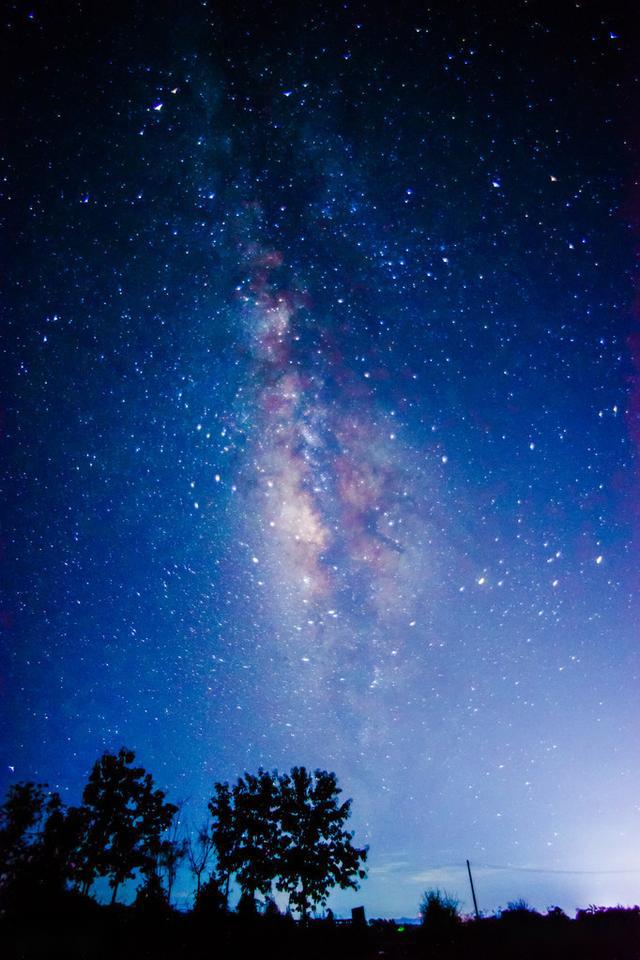 繁星星空夏夜图片