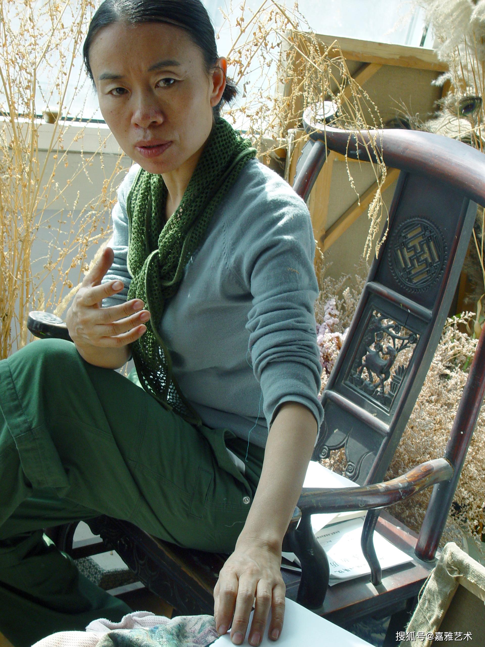 中国当代著名女画家——闫平