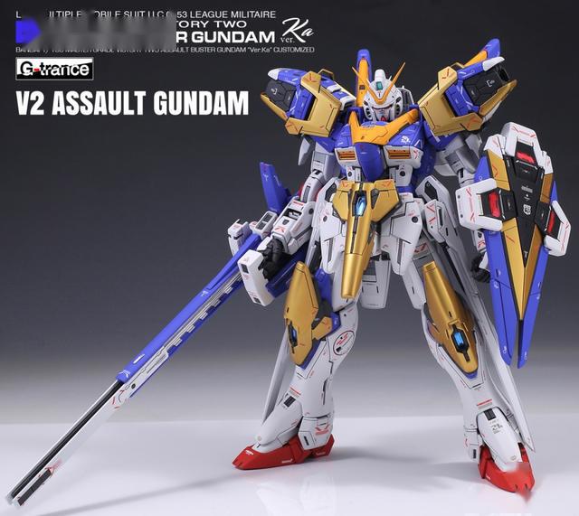 模型制作范例mgv2ab高达