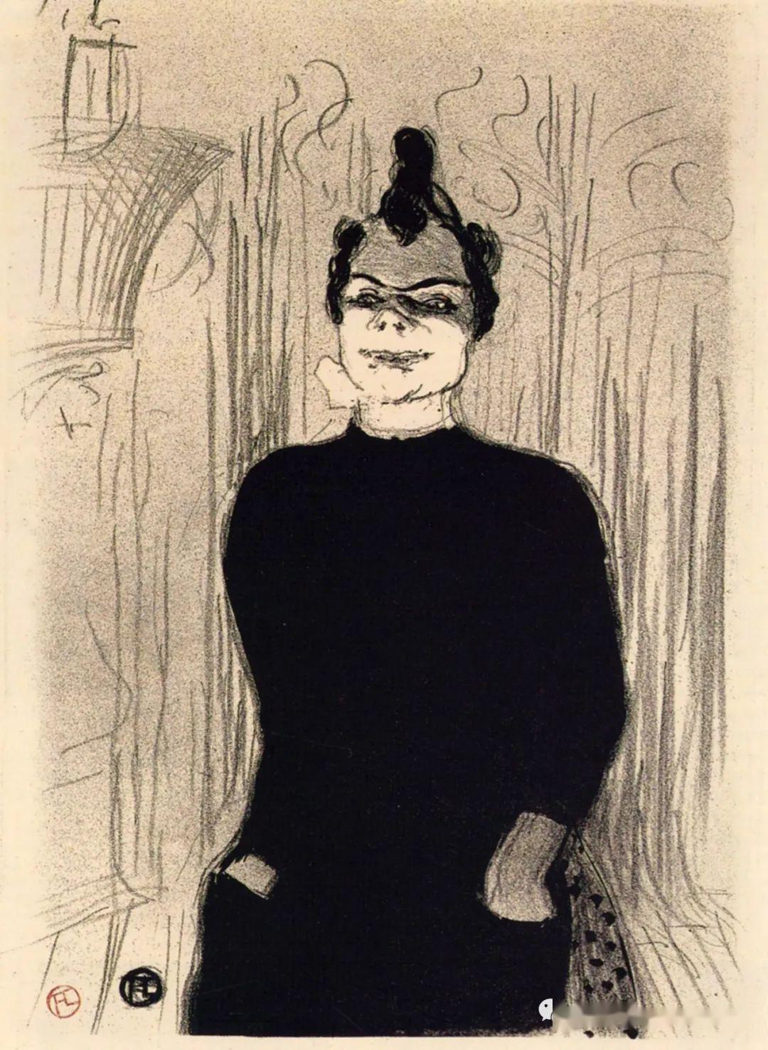 劳特累克 (1864-1901年)图卢兹·劳特累克出生于法国阿尔比的一个世袭